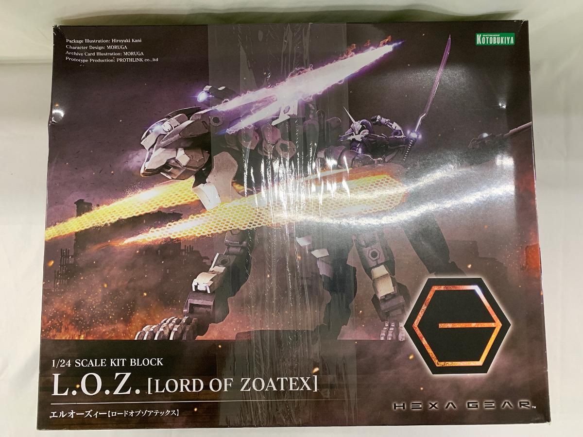 未開封 1|24 エルオーズィー ロードオブゾアテックス キットブロック ヘキサギア