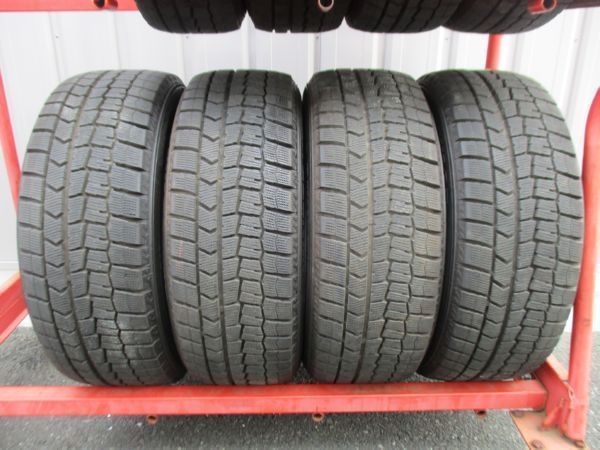 215/55R17 94Q ダンロップ WINTER MAXX WM02 スタッドレス 2021年製 4本 送料込 T37910304インボイス領収書発行可能