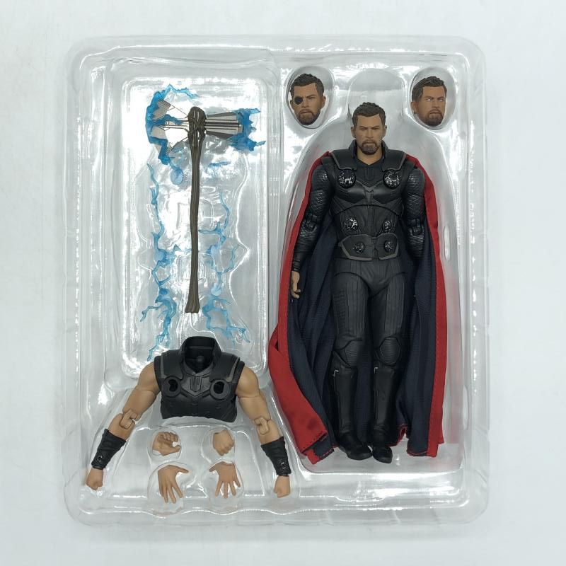 【中古】開封)MAFEX THOR(AVENGERS INFINTY WAR)[10]