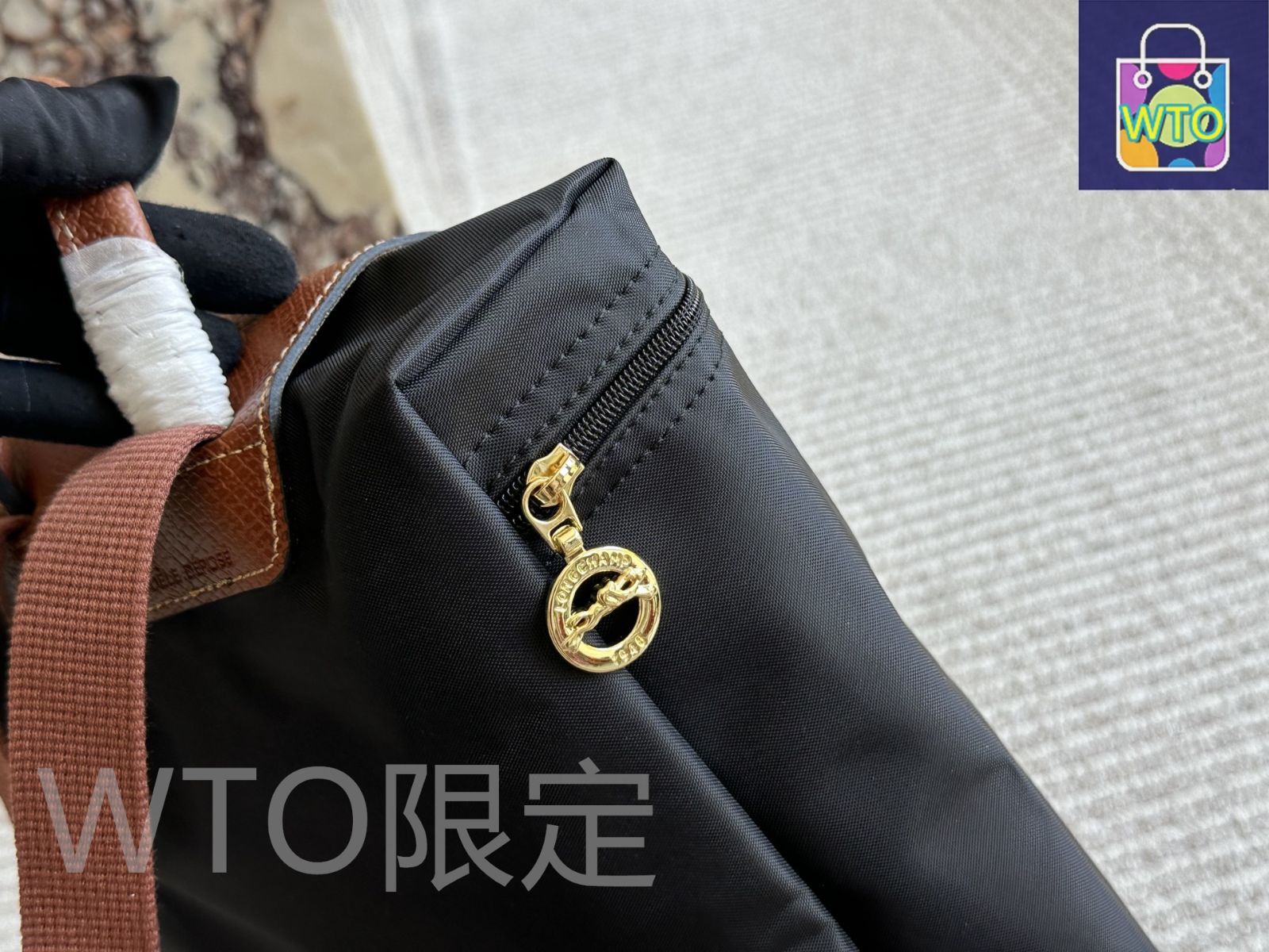 【付属ベルトなし】 ロンシャン   スケルトンロゴバック　コレクション 付属ベルトなし】 ロンシャン スケルトンロゴバック