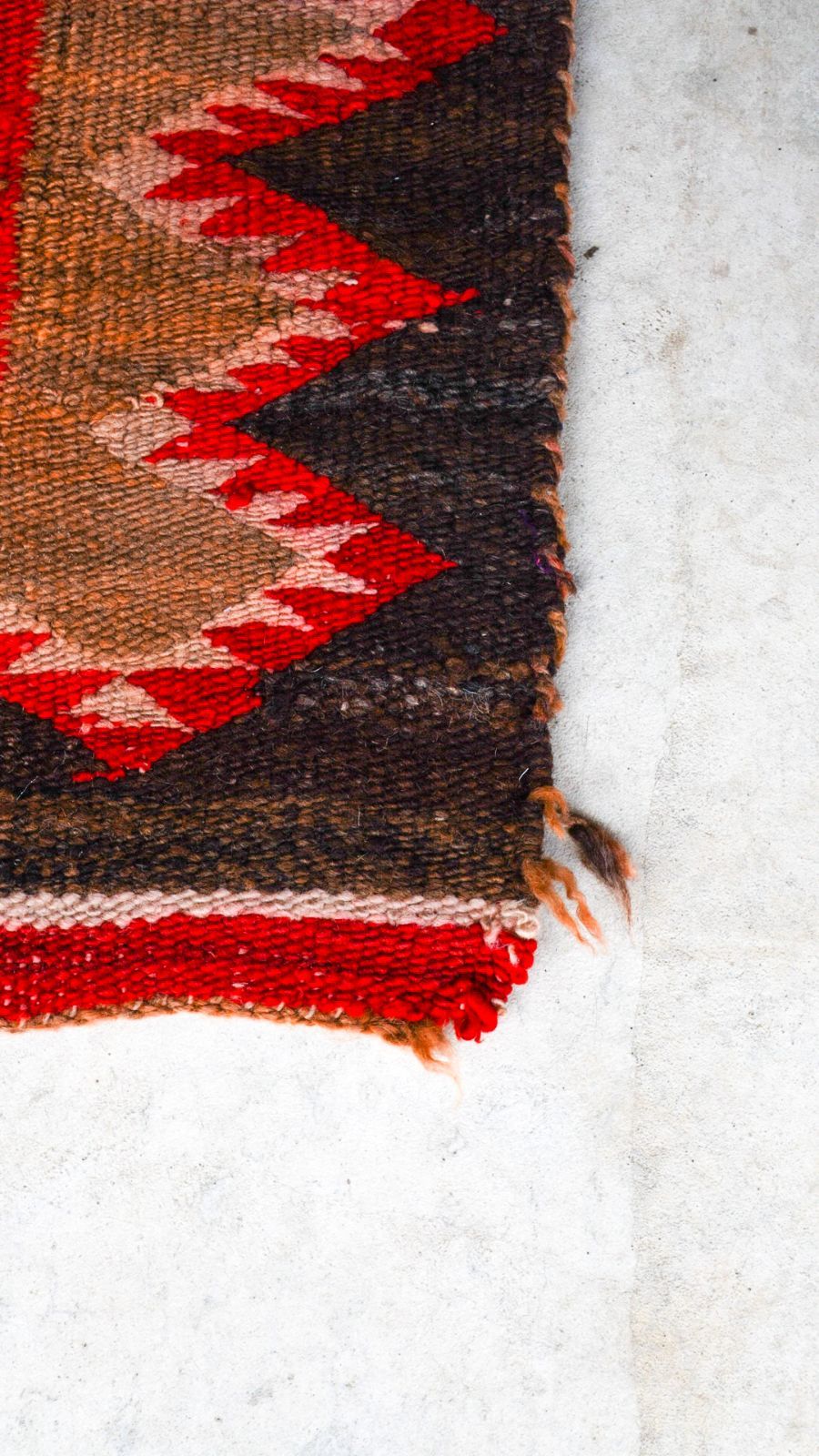 1920s】ナバホ ラグ 《ネイティブアメリカン ウール 絨毯 マット 