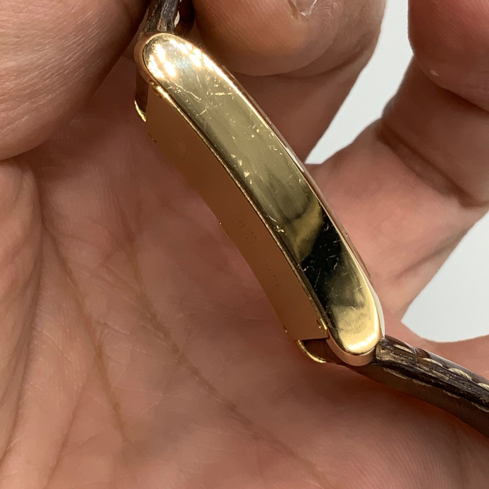 カルティエ CARTIER タンクフランセーズ クロノリフレックスXL 750YG 