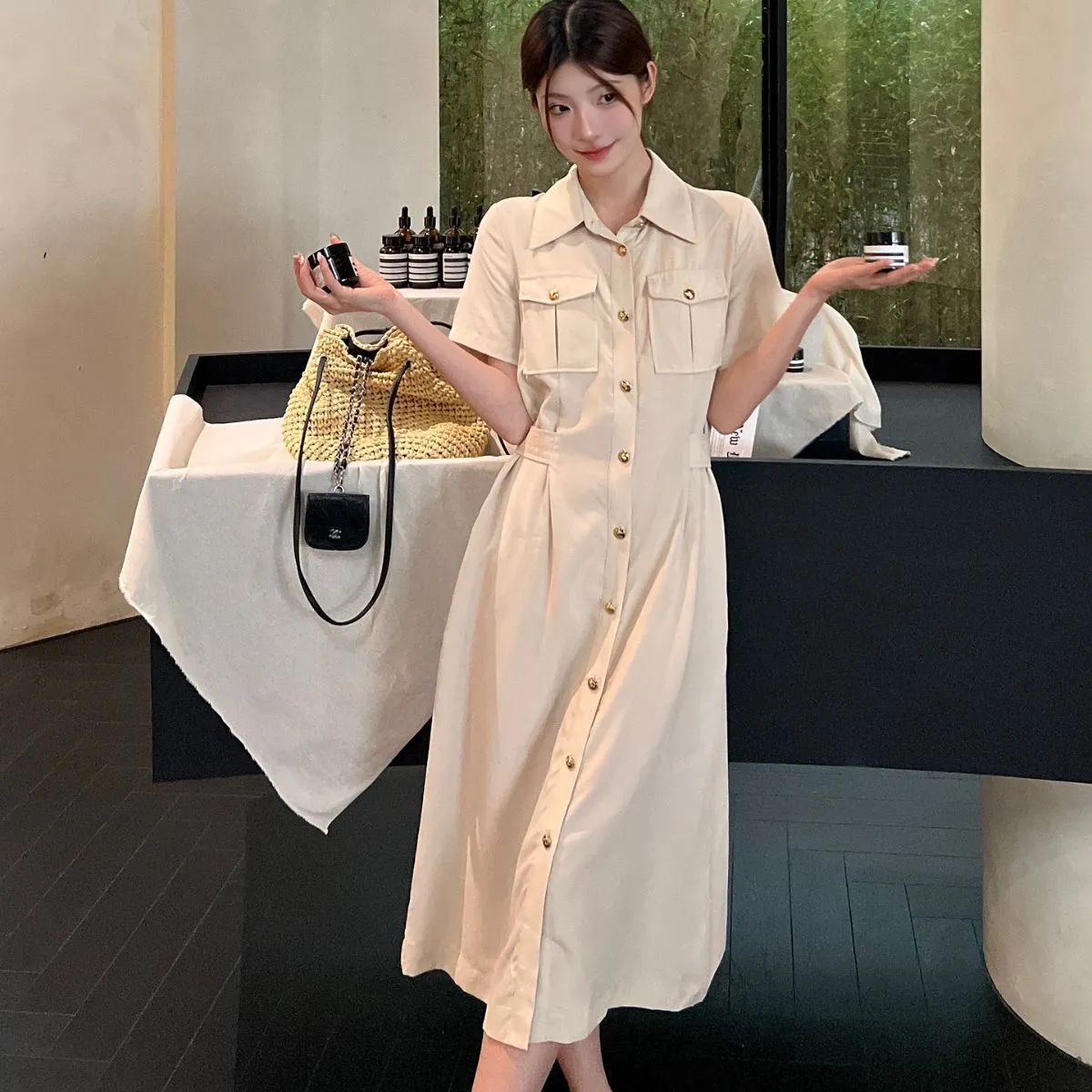 美品 CELINE セリーヌ　ワンピース ドレス CELINE セリーヌ ワンピース ドレス