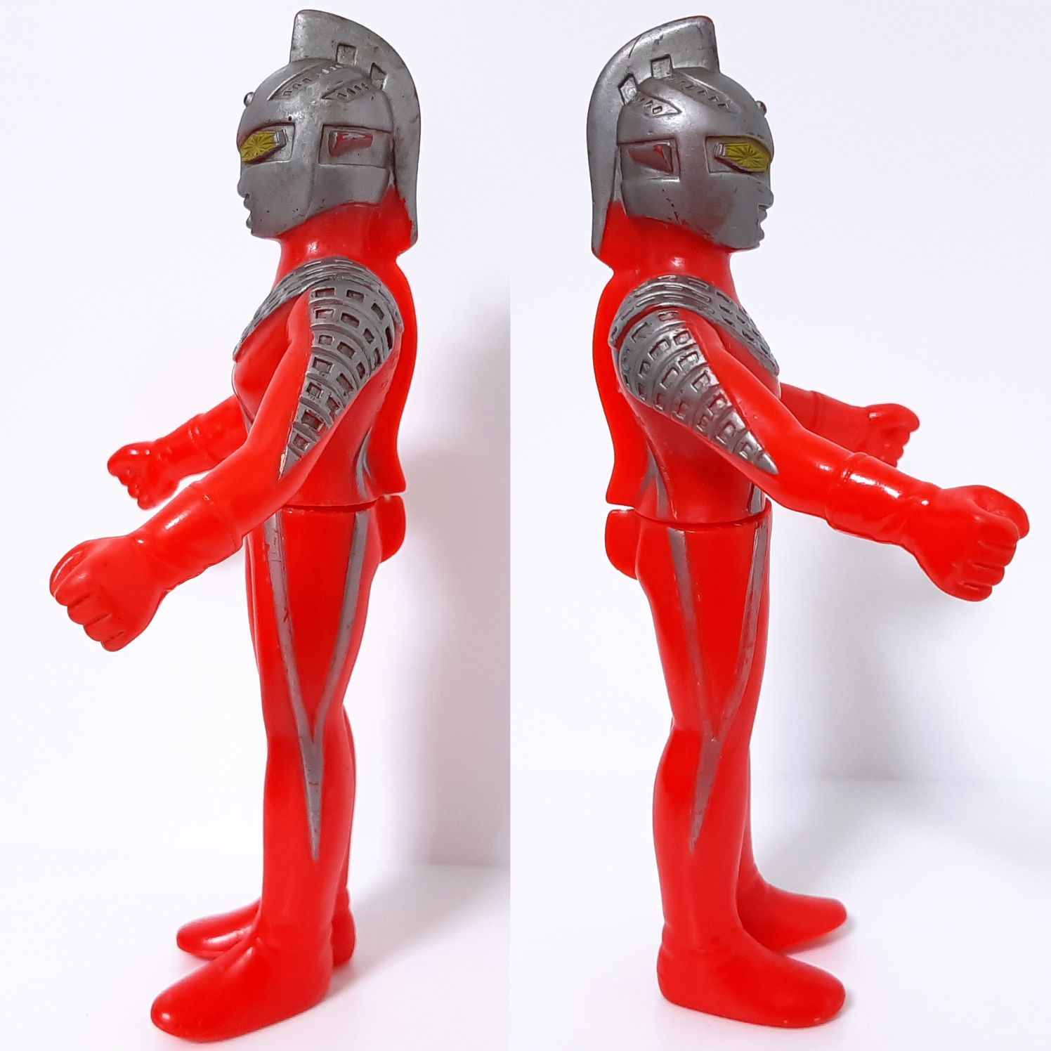 ポピー ウルトラセブン 足型付きソフビ キングザウルス 昭和レトロ