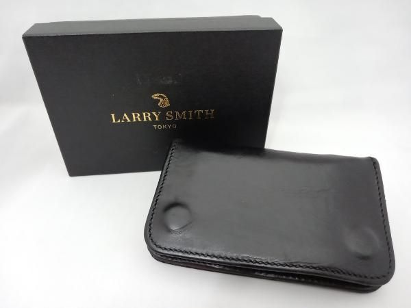 ブラック LARRY SMITH 二つ折り財布 - メルカリ
