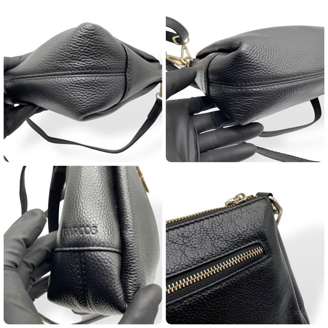 ☆未使用☆ バルコス　2way ハンドバッグ　ショルダーバッグ 未使用級 BARCOS バルコス 2way ショルダーバッグ ハンドバッグ