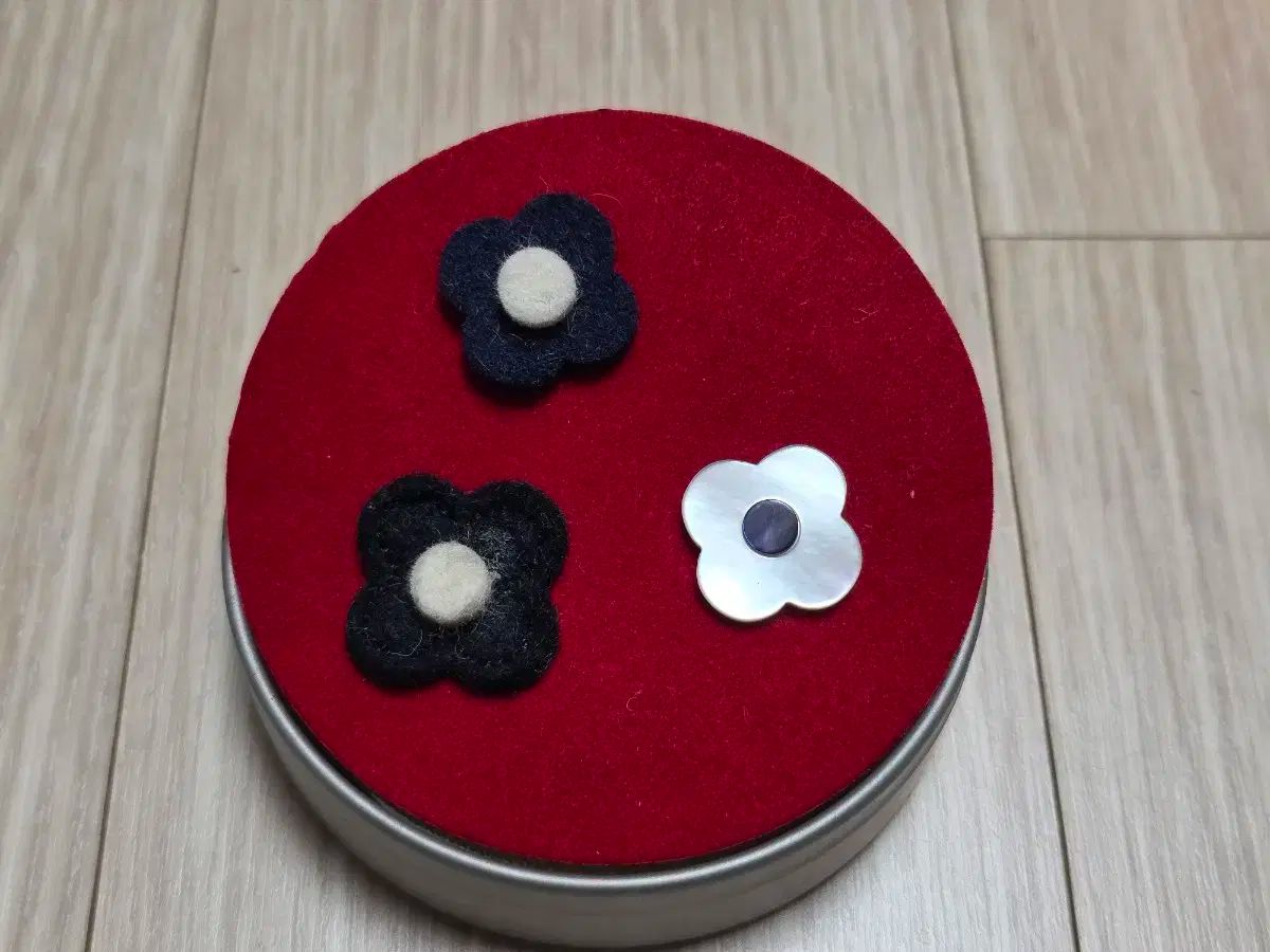 ラルディーニ フラワー ブートニエ 3 種 セット