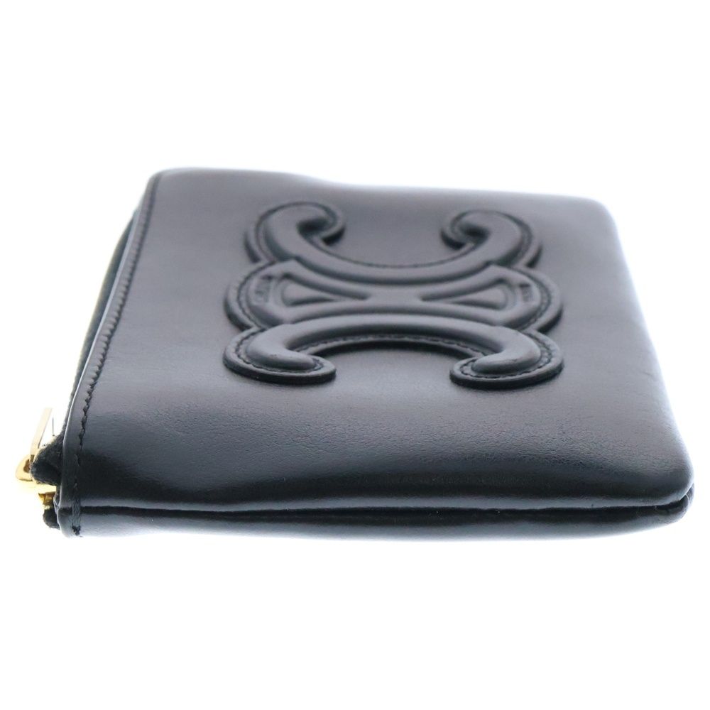 グッチ コインケース ディアマンテスタッズ ダークブラウン レザー