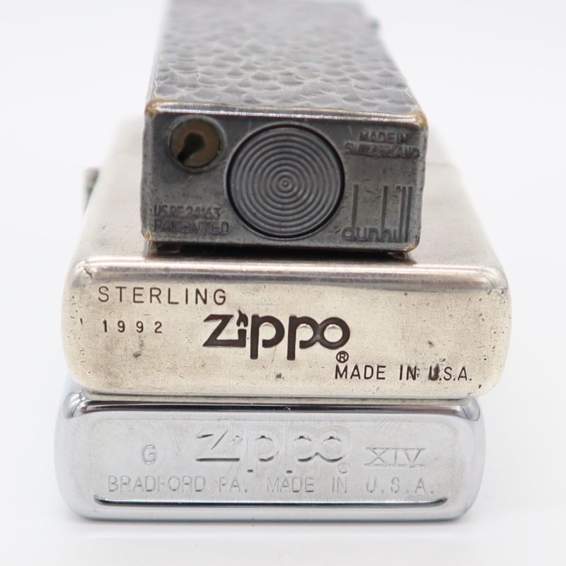 ジッポ（Zippo）ライター おまとめ (内1点ネーム有）※火花未確認◇おたから