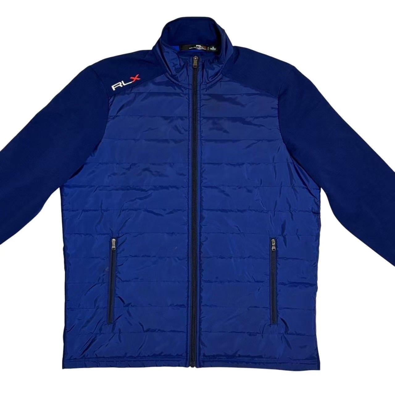 RLX Ralph Lauren ラルフローレン 中綿ジャケット 青 切り替え