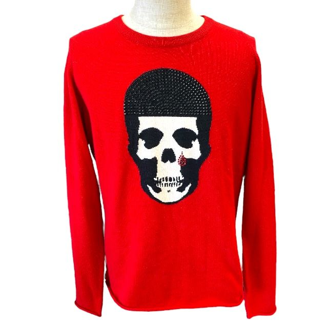 ルシアンペラフィネ スカルカシミヤセーター M ルシアンペラフィネ