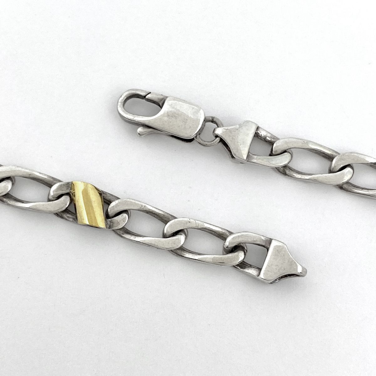 ティファニー TIFFANY&Co. フィガロ チェーン ネックレス コンビ 