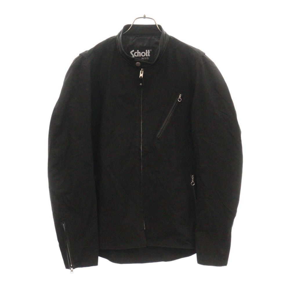 SCHOTT (ショット) ジップアップ コットン シングルライダース