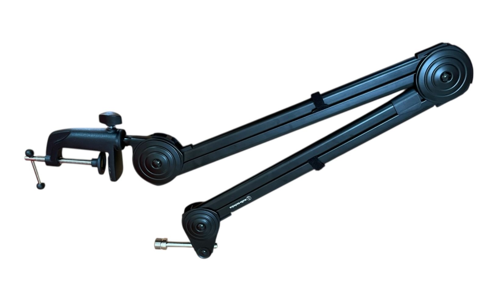 管理番号2980 オーディオテクニカ AT8700J マイクブームアーム マイクアーム マイクスタンド コンデンサー マイク用 卓上 マイクスタンド 耐荷重2kg 角度調節 実況|配信|収録|カラオケ