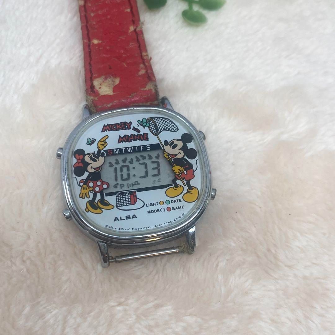 希少 レア SEIKO ALBA Y755-4000 セイコー アルバ ミッキー ゲーム