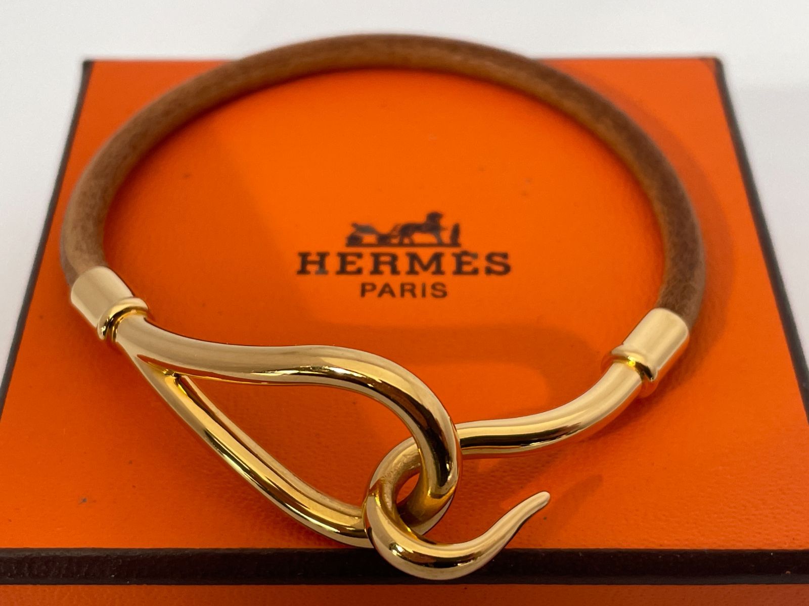 値引き交渉可！ Hermes エルメス ブレスレット ゴールド 極上美品です