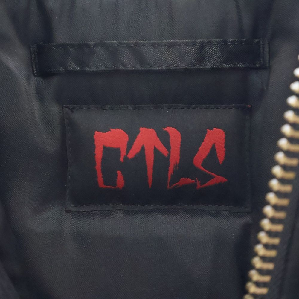 cvtvlist (カタリスト) CTLS Rubber Logo Riders MA-1 cvtvlist (カタリスト) CTLS Rubber Logo Riders MA-1