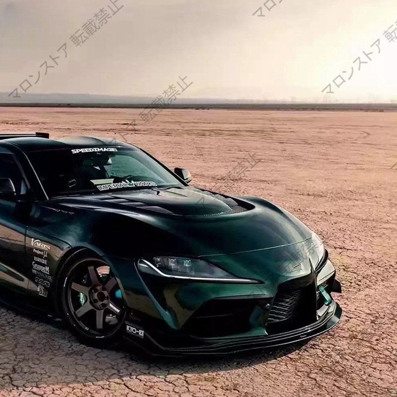 高品質|トヨタスープラA90 A91改造カーボンファイバー牛魔王VRSスタイルボンネット|2019