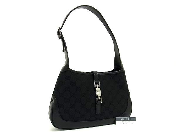 □新品同様□ GUCCI グッチ 01147 ジャッキー GG柄 GGキャンバス