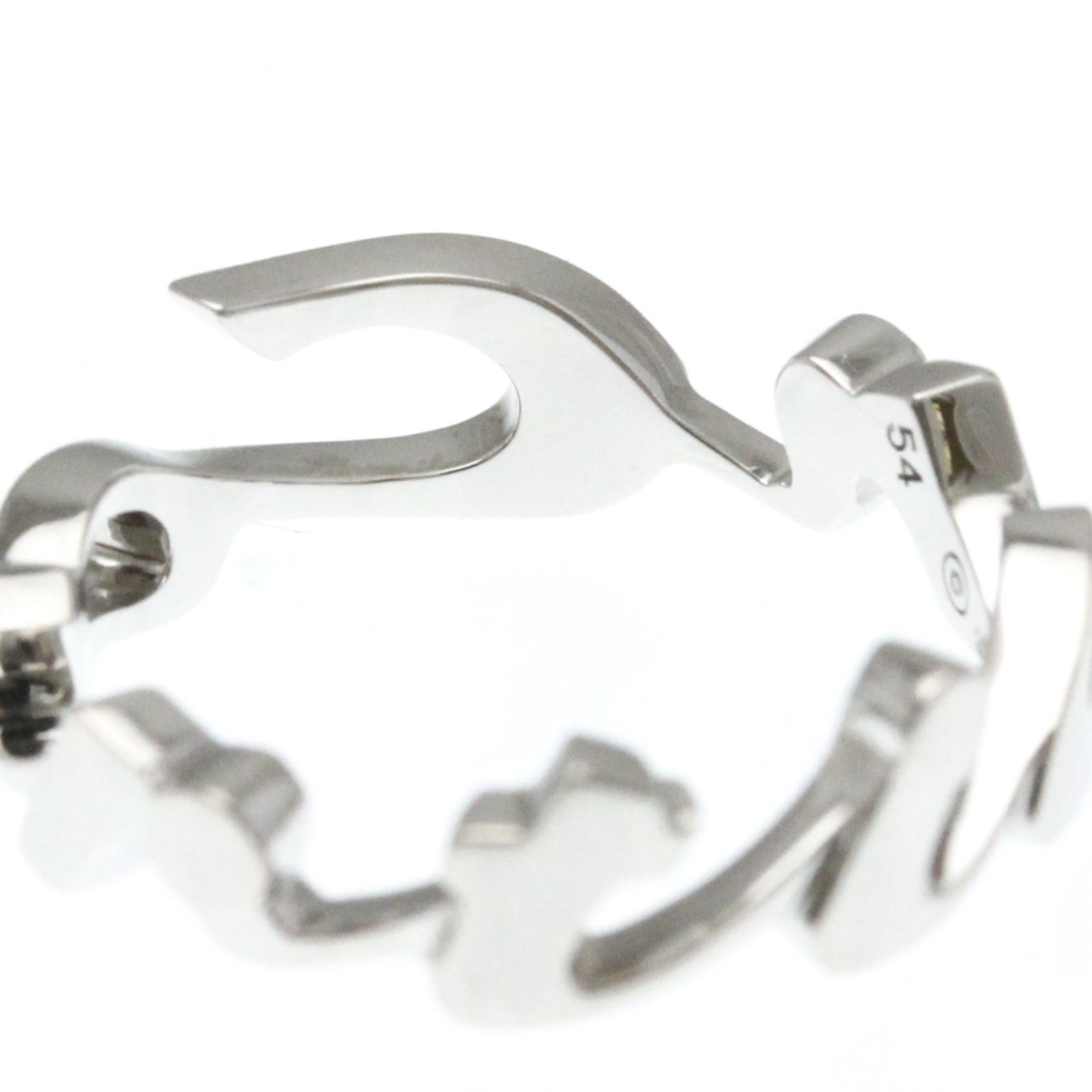 カルティエ(Cartier) ラブリング 1P ダイヤモンド K18ホワイトゴールド