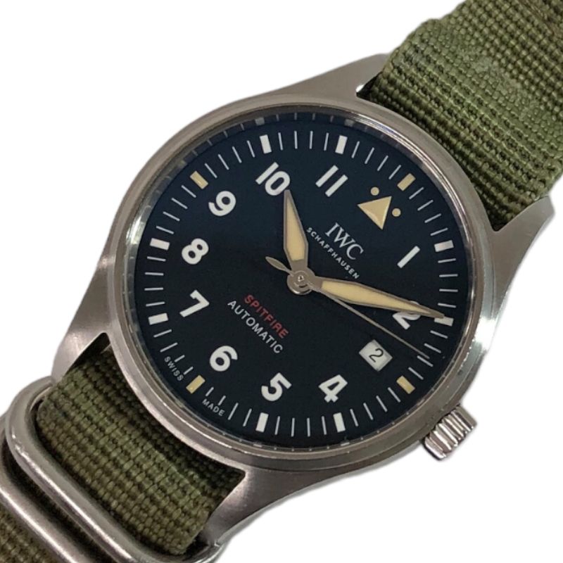 インターナショナルウォッチカンパニー IWC パイロットウォッチ スピットファイア IW326801 ステンレススチール 自動巻き メンズ 腕時計