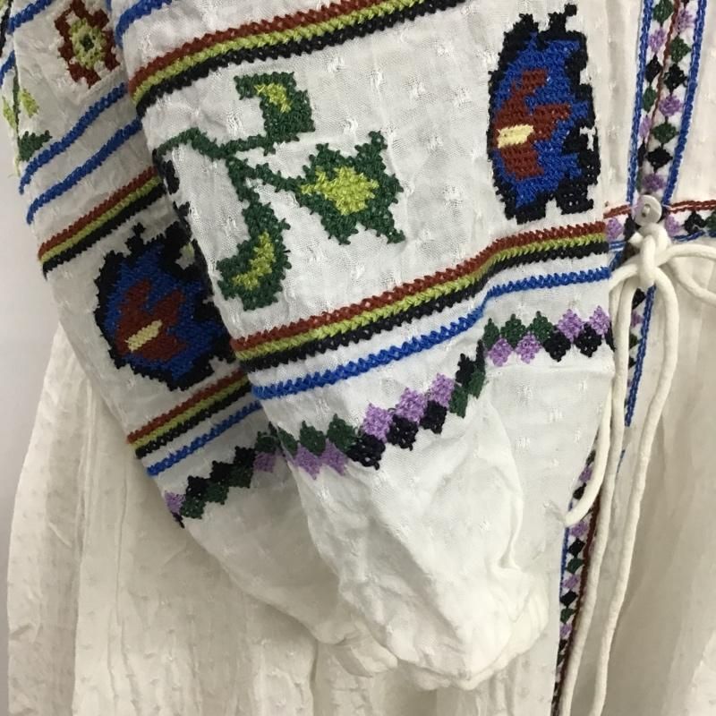 ⭐︎未使用⭐︎詩仙堂　ネイビー プリント Aライン　ロングガウン　ワンピース ヴィクトリアン刺繍 シフォン Aライン ロングドレス FD-160080