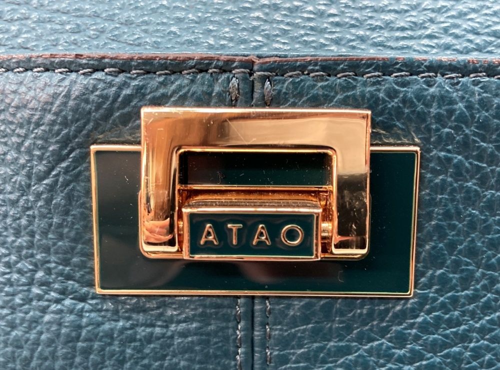 アタオ ATAO ウィークエンド ハンドバッグ ショルダーバッグ レザー 