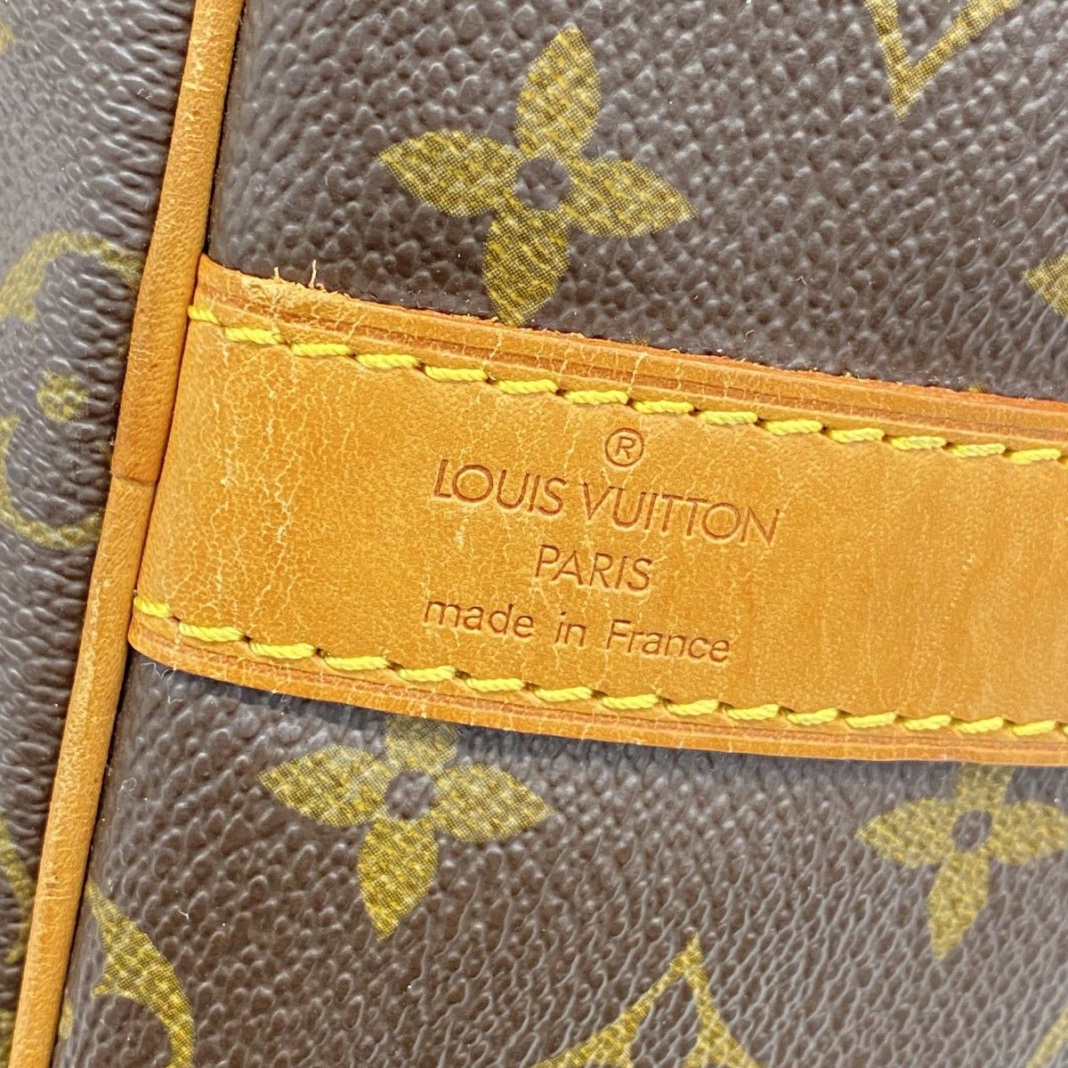 5ec2533】ルイヴィトン ボストンバッグ モノグラム キーポルバンド  