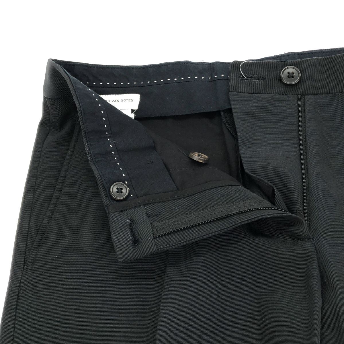 DRIES VAN NOTEN ドリスヴァンノッテン コットンレーヨンスラックス 