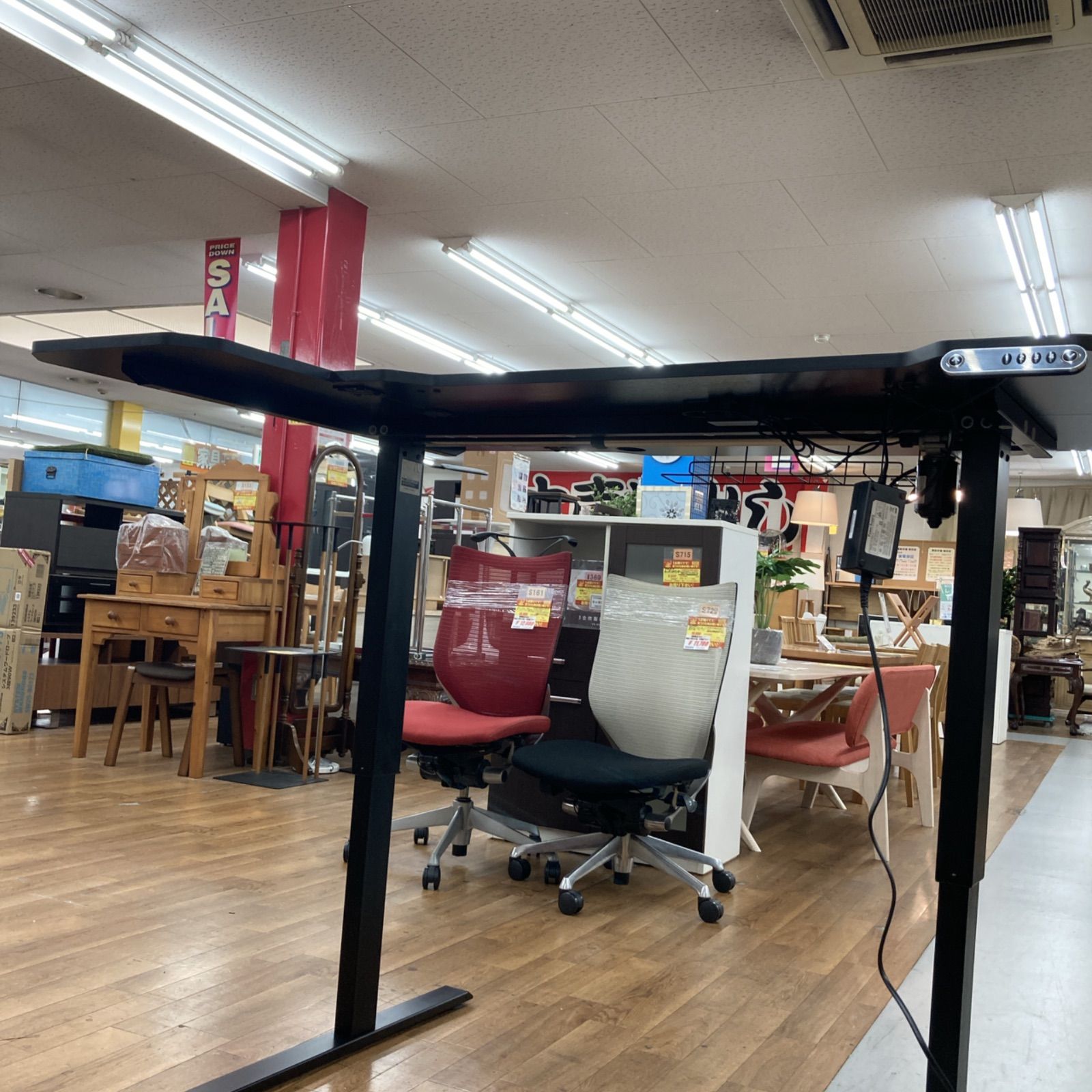 S173 ⭐ デューティサイクル 電動昇降式 デスク パソコンデスク