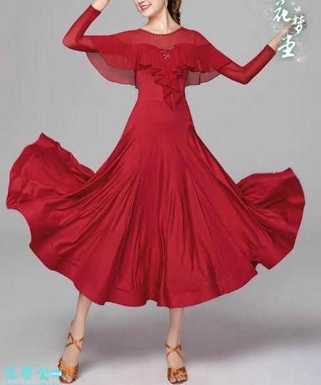 25年 社交ダンスドレス ラテンドレス 競技 ドレス オーダーメイド 撮影会 舞台 イベント 原野空間 3