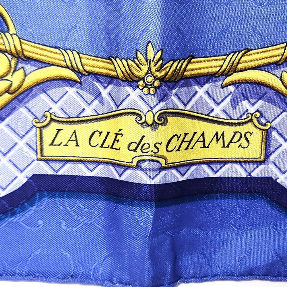 エルメス HERMES スカーフ カレ90 LA CLE des CHAMPS ｢自由の