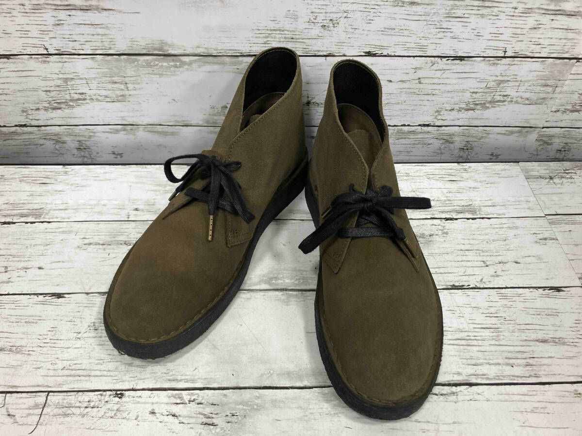 Clarks クラークス 11826 デザートブーツ メンズ ブーツ 26.5cm カーキ