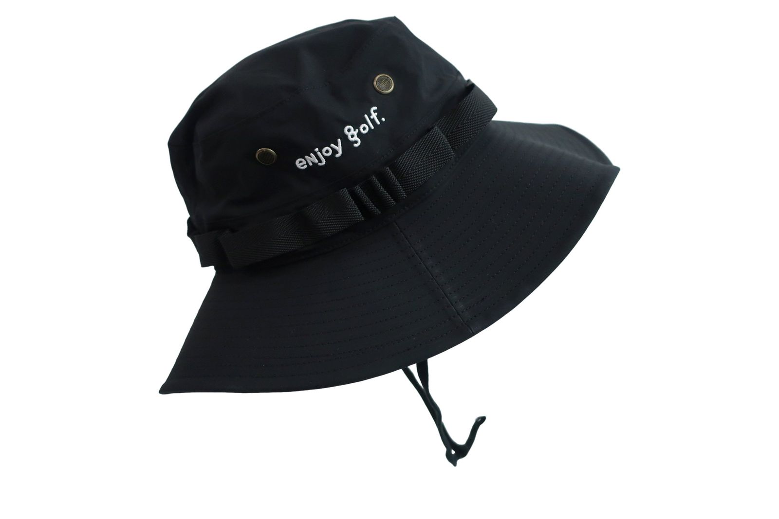 超美品】8G SHOOT(エイジシュート) ハット トップ 黒 メンズ 1 ゴルフ