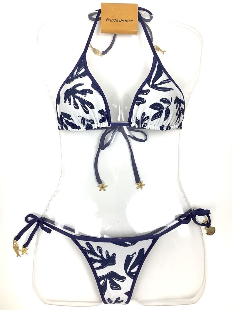 リバーシブル リーフリバーTバック レディース 水着 ブラジリアン ビキニ