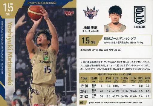 日本大学　バスケ　ユニフォーム　松脇圭志　サイン入り 15 松脇圭志選手 契約(継続)のご報告 | 沖縄バスケットボール