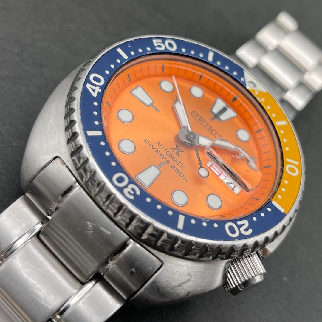 SEIKO オレンジタートル 世界500本限定 SBDY023/4R36-06T0 自動巻き
