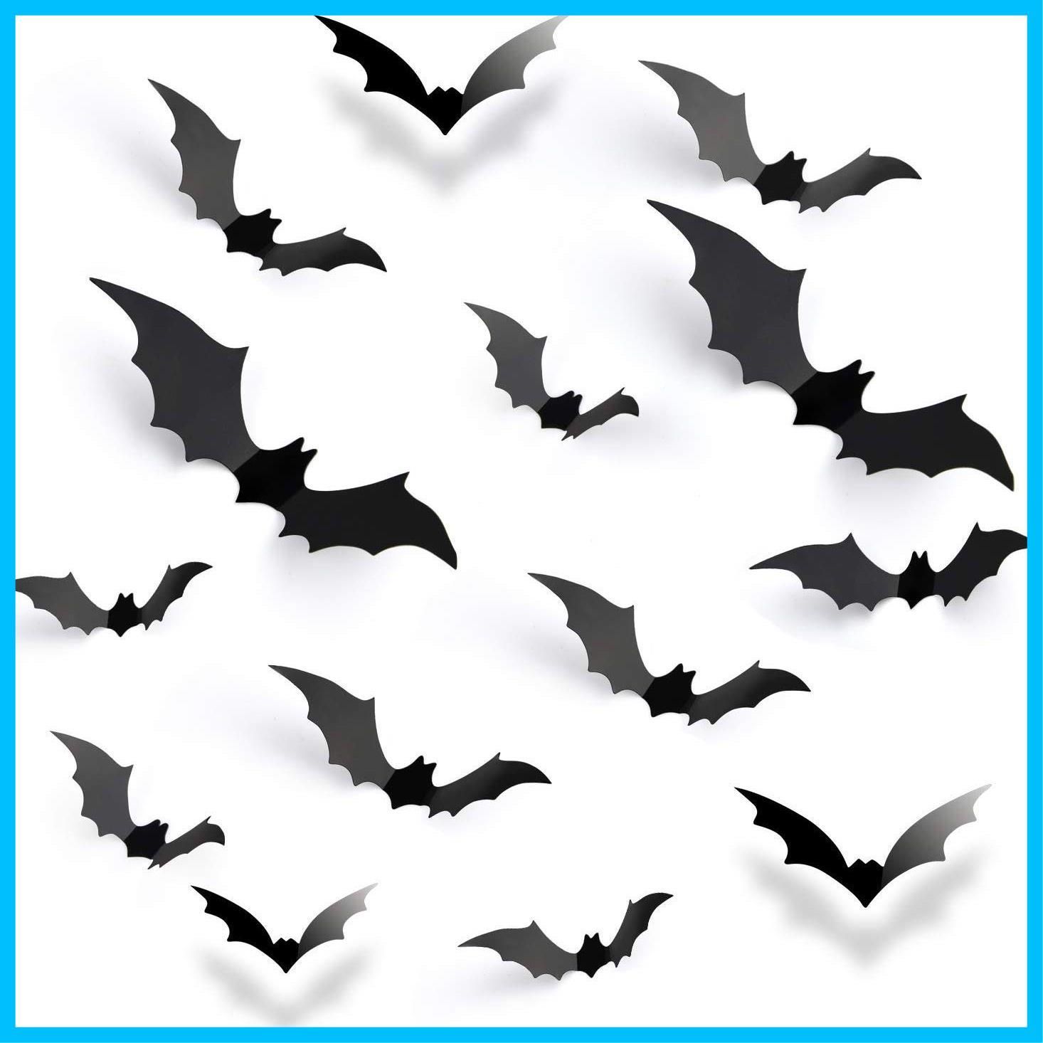 商品 蝙蝠|コウモリ ハロウィン ステッカー ３６点セット ウォールステッカー CCINEE 窓ステッカー コウモリ