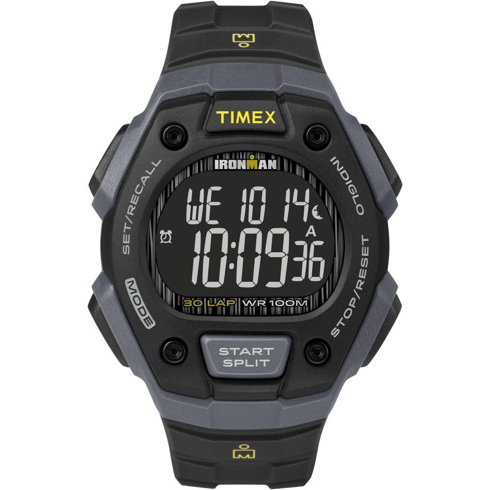 Timex Ironman Classic 30 Full-Size Watch ブラック|グレー|ネガティブ