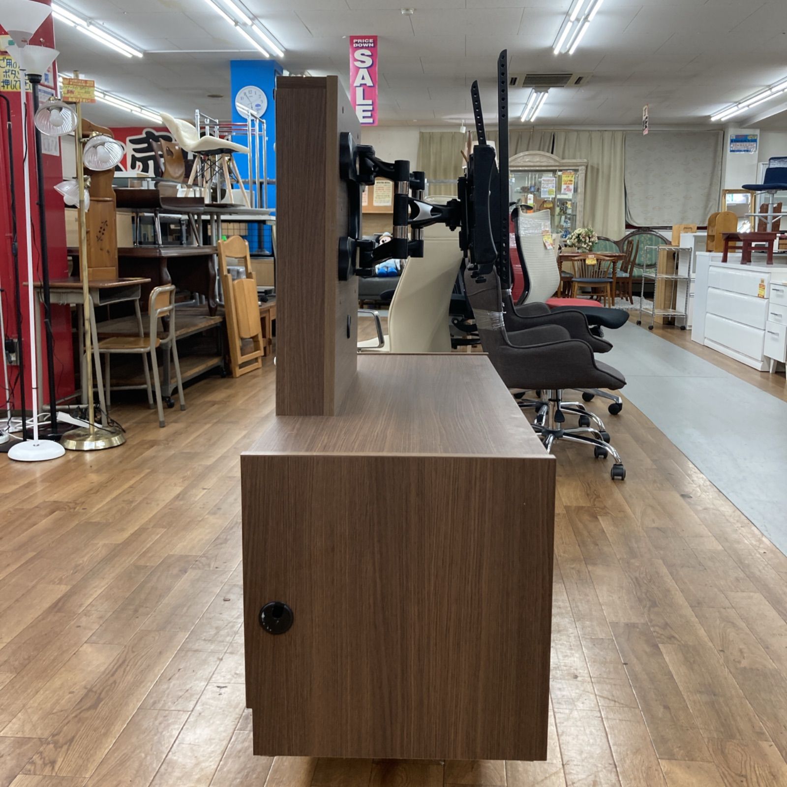 テレビスタンド付ローボード