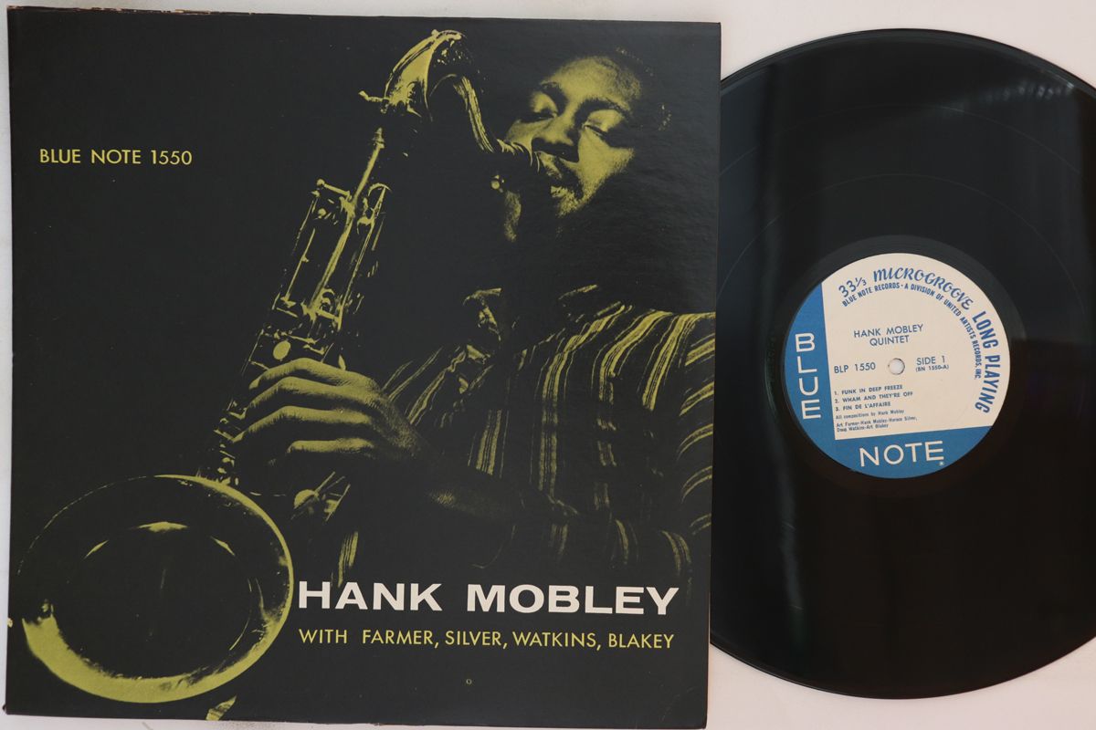 米LP Hank Mobley Quintet BLP1550 BLUE NOTE |00260
