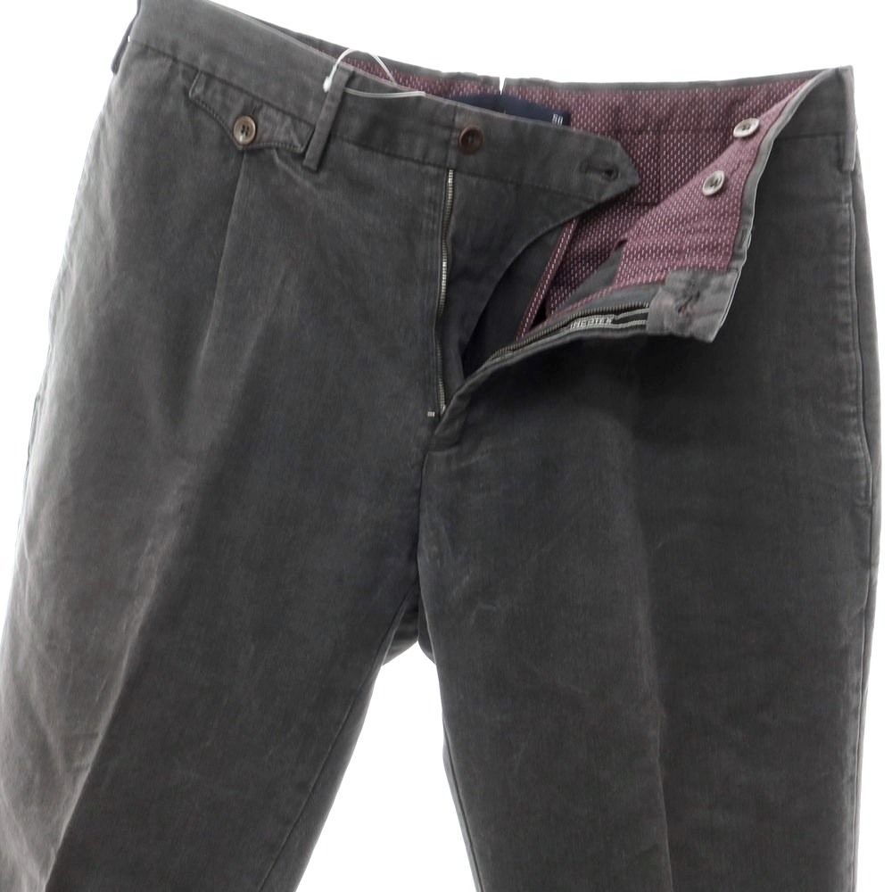 【未使用】INCOTEX ブラウン スラックス ヘリンボーン 50インチ 未使用】INCOTEX ブラウン スラックス ヘリンボーン 50インチ