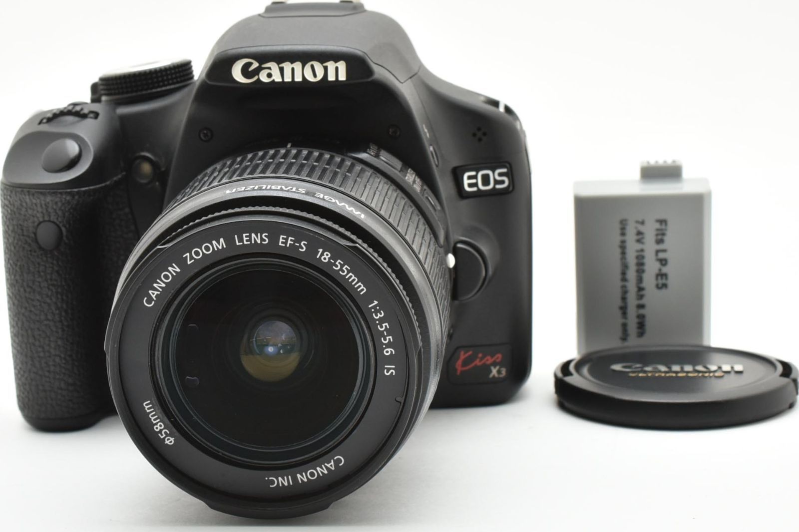 J10 6865 4 キヤノン Canon EOS kiss X3 ボデイ 18-55mm IS レンズキット
