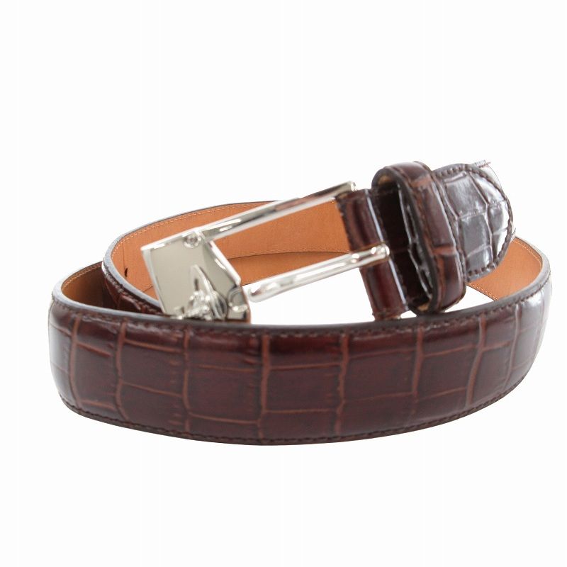 美品！Vivienne Westwood ブラウンレザーベルト 中古・古着通販】Vivienne Westwood (ヴィヴィアンウエスト