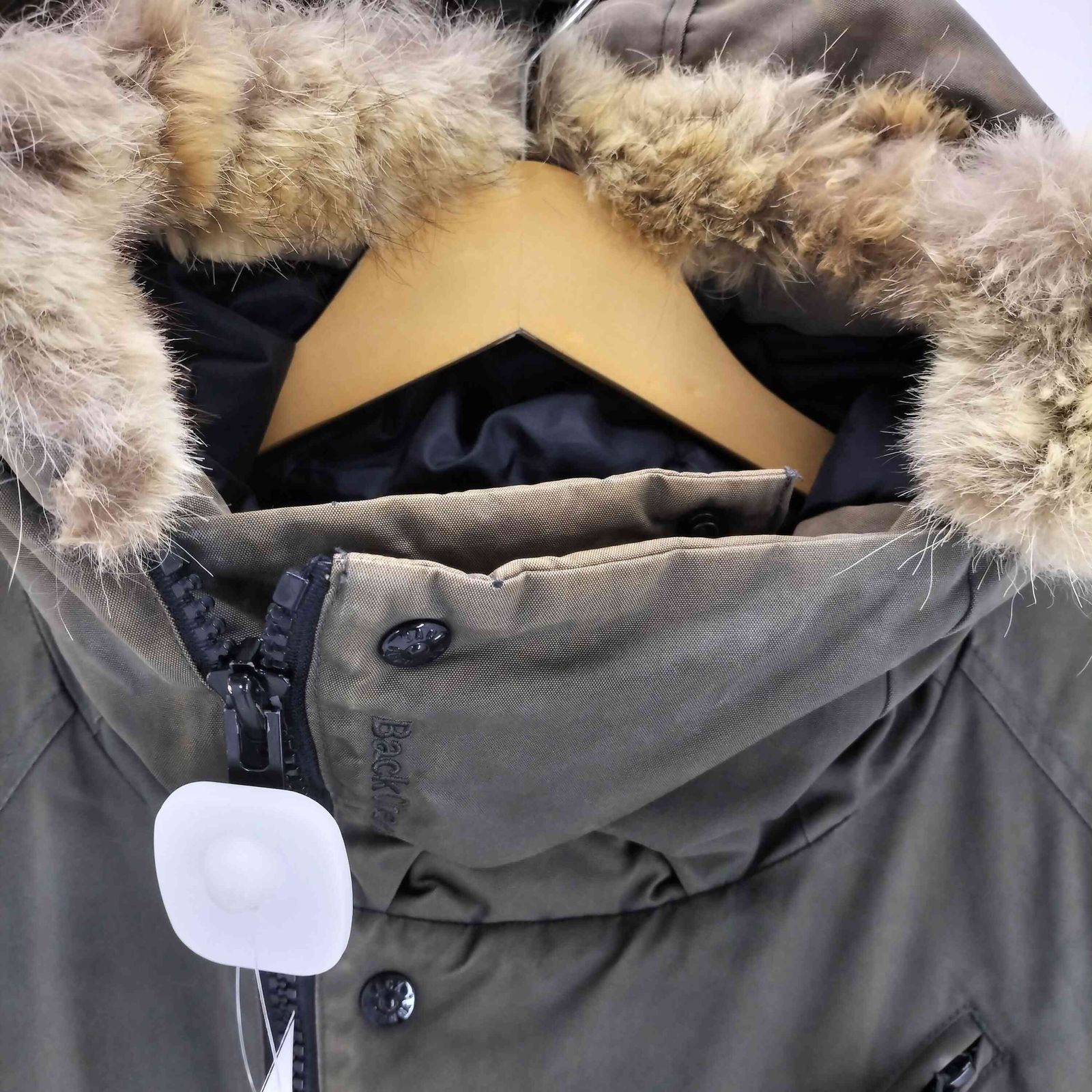 バックチャンネル Back Channel コヨーテファーモッズコート メンズ