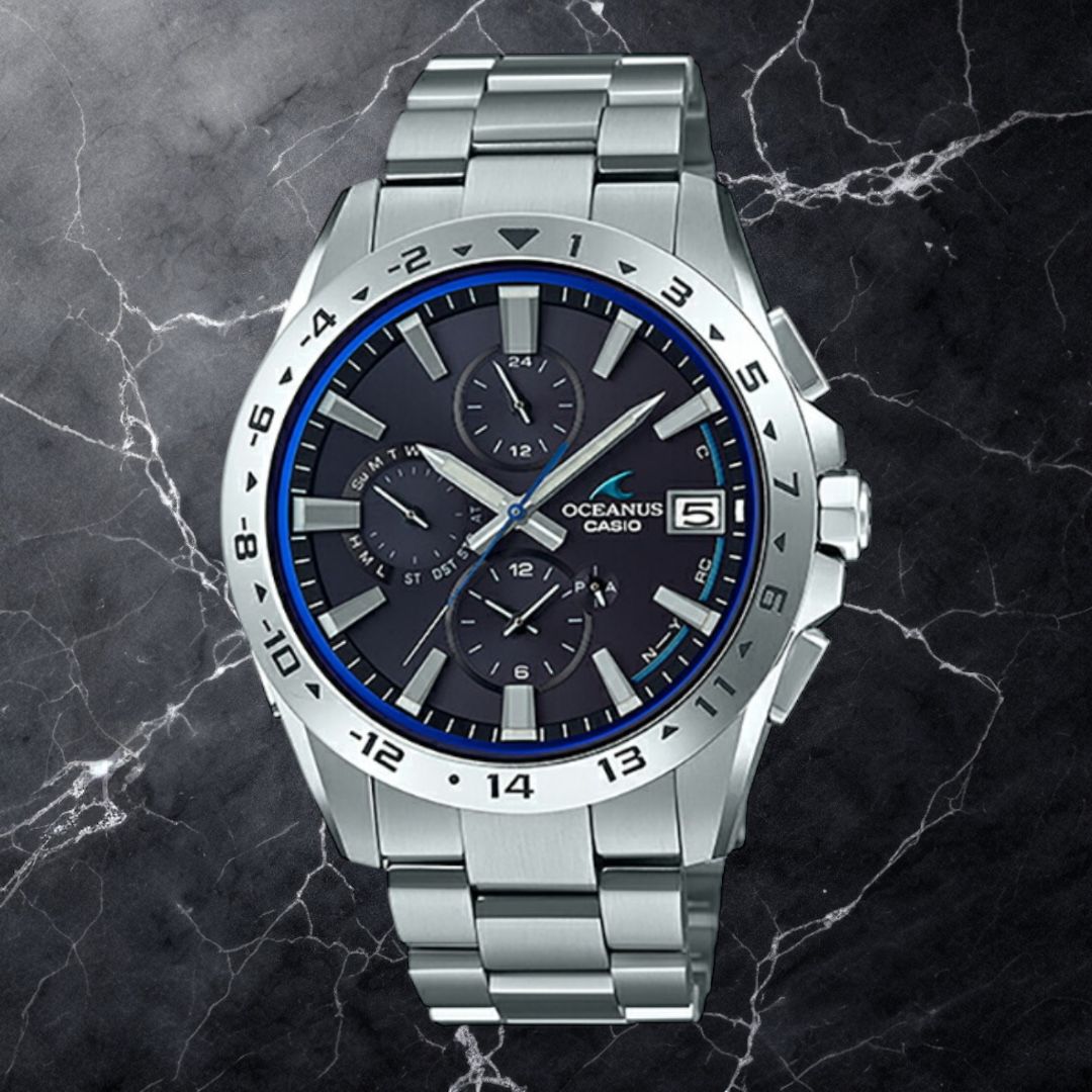 【美品】オシアナス-OCW-T3000 The Casio Oceanus Ocw-t3000-1ajf - An Amazing Do It All