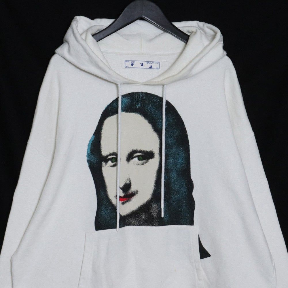 Off-white オフホワイト モナリザプリント長袖Lサイズ OFF-WHITE オフ
