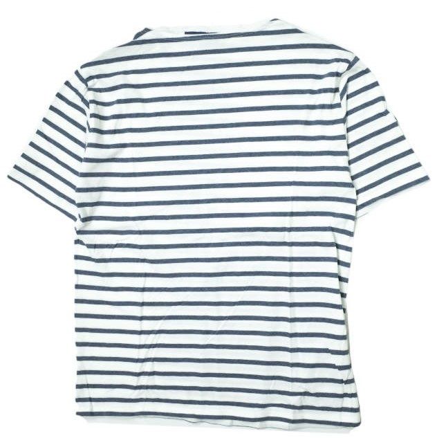 SAINT JAMES セントジェームス フランス製 PIRIAC - BORDER ピリアック ボーダーボートネックTシャツ 6PON(L)  ブルー/ホワイト 半袖 トップス g8566