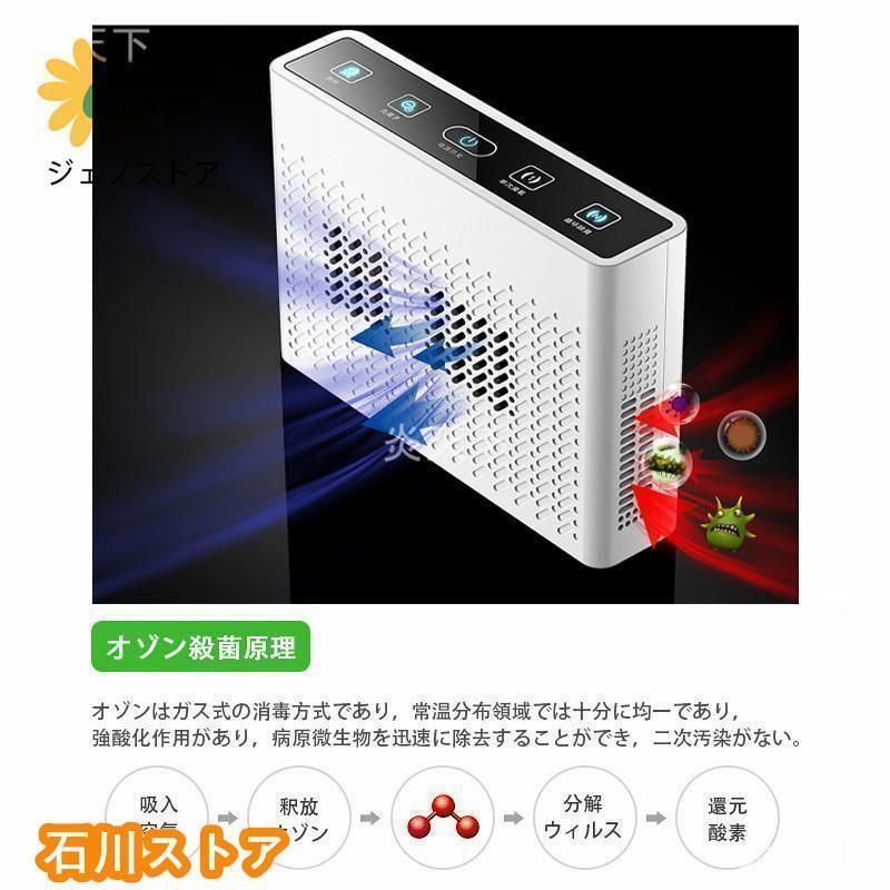 空気清浄機 オゾン脱臭機 オゾン発生器 家庭用 マイナスイオン
