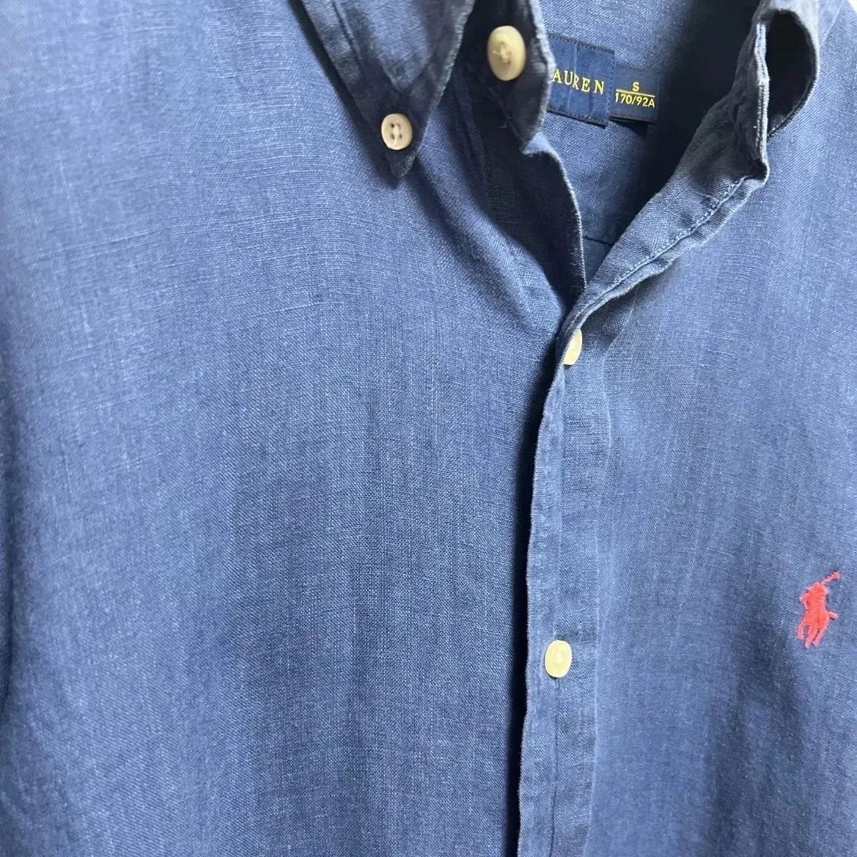Ralph lauren 長袖ブランドシャツ ワンポイントロゴ 刺繍 – WEGO